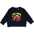 thumbnail image 2 of Inktastic Monster Truck Little Bro Baby Sweatshirt, 2 of 4