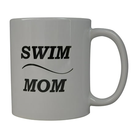 Rogue River Funny Coffee Mug Best Swim Mom Novelty Cup Great Gift Idea For Mom Mothers Day Wife Or Parent (Swim)