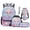 Mermaid Cow, variant on Jeiento Axolotl Backpack Set for 9-12 Years Old 5 Pcs Cartoon 17 Inch Lightweight Bookbag with Insulated Lunch Bag Pencil Case for Elementary School Gift for Daughter