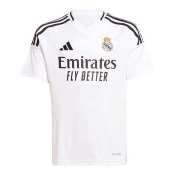 Adidas Real Madrid Home Youth Soccer Jersey White