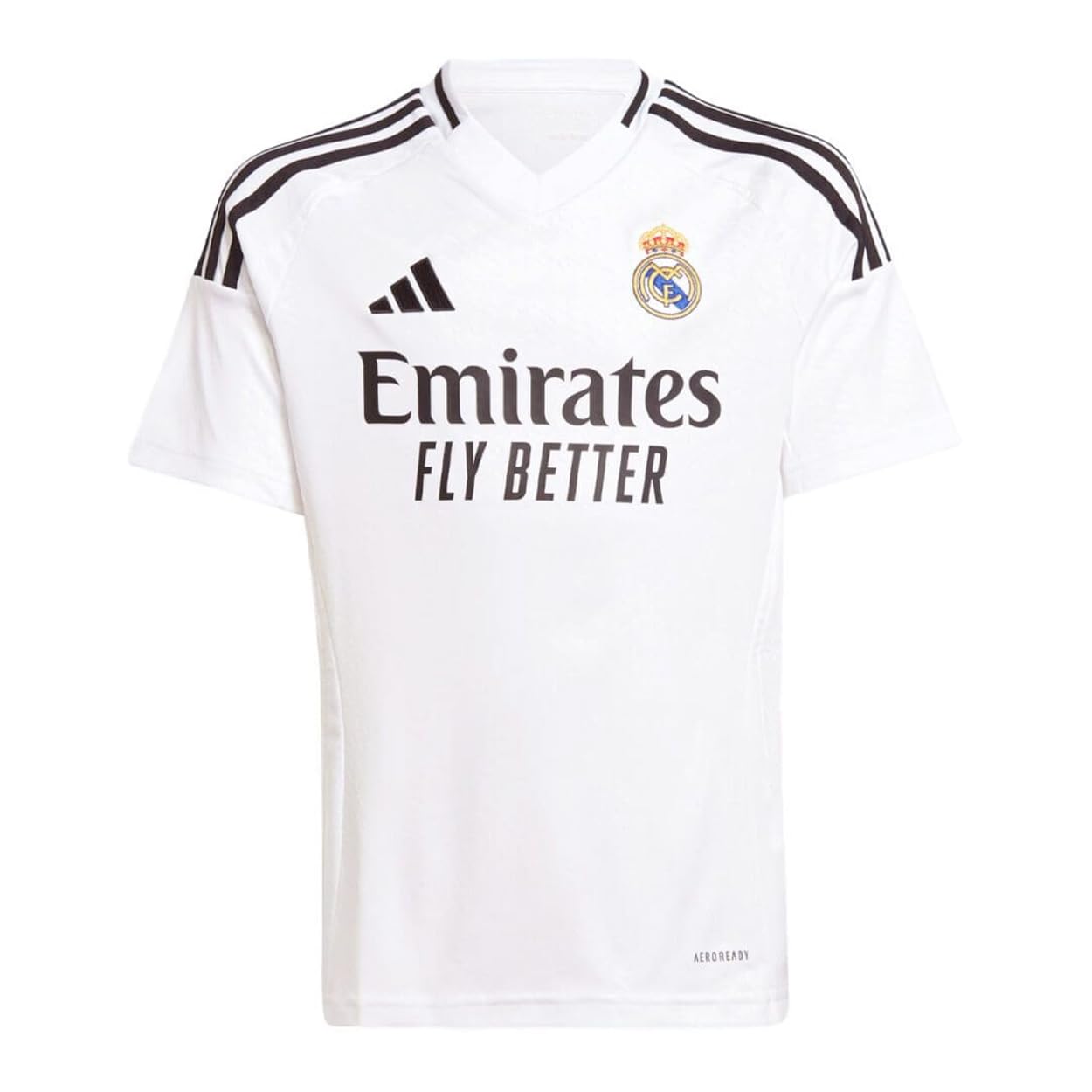Adidas Real Madrid Home Youth Soccer Jersey White