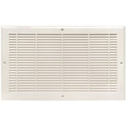 Imperial Plastic Baseboard Return Air Grille, 12X6 In., White, 10 Grilles Per Case