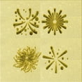 thumbnail image 1 of Ahgly Company Machine Washable Indoor Square Transitional Sun Yellow Area Rugs, 6' Square, 1 of 7