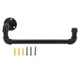 thumbnail image 3 of CIMAXIC Industrial Pipe Towel Bar Heavy Duty Rustic Style Towel Rack for Bathroom,12.99"X2.95"X1.18", 3 of 4