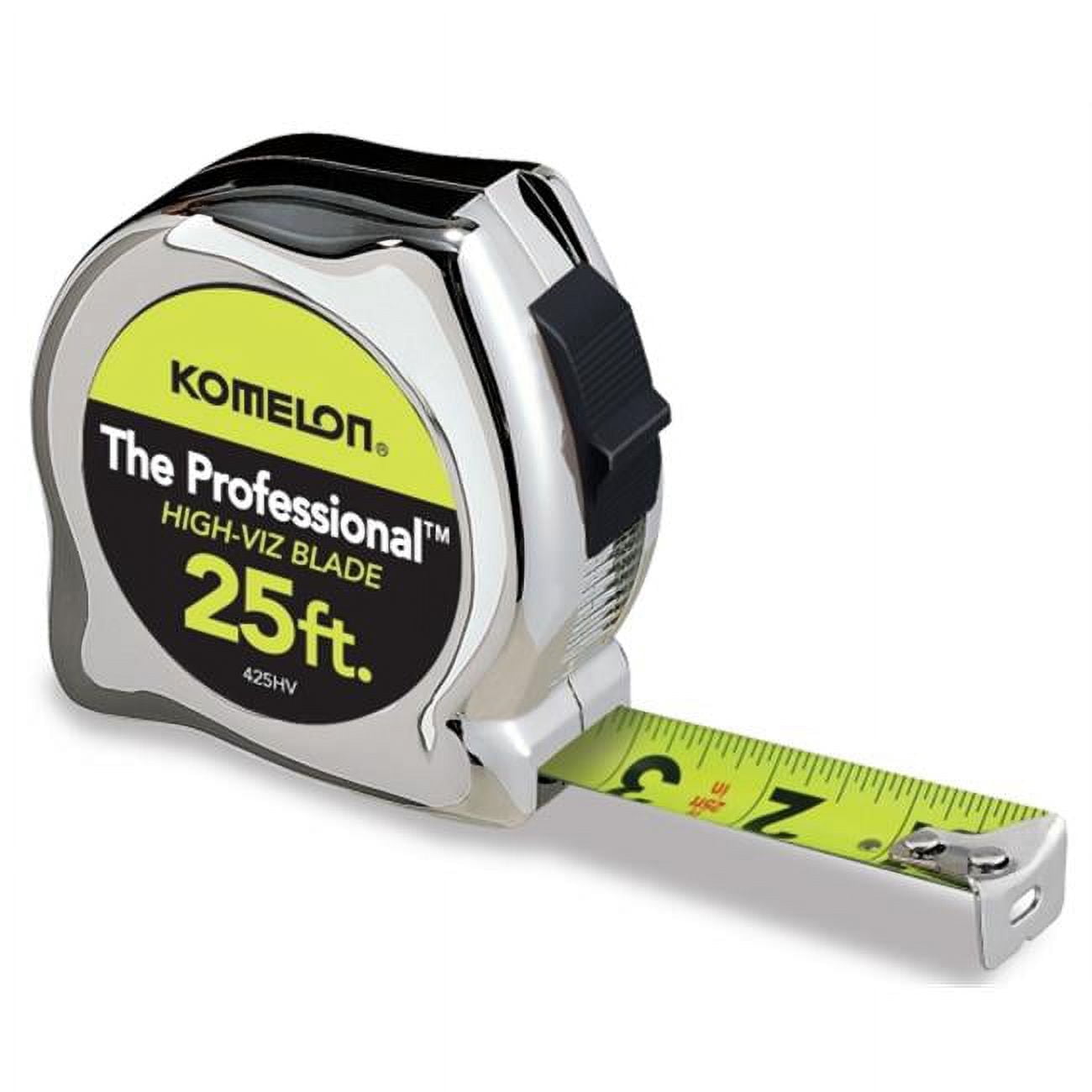 Komelon USA High Viz Professional Tape Measures, 1 in x 25 ft - 1 EA (425HV)