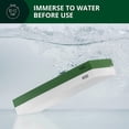 thumbnail image 4 of Royal Craft Wood Premium Whetstone Sharpening Kit, 2 Side Grit 1000/6000 Waterstone - Professional Grade Whetstone Set with Knife Sharpening Angle Guide and Non-Slip Bamboo Base (White/Green), 4 of 8