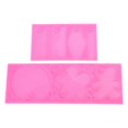 thumbnail image 1 of 2 Pack DIY Jewelry Craft Making Molds Silicone Lid Name Plate Moulds Silicone Resin Moulds for Keychains and Pendants, 1 of 4