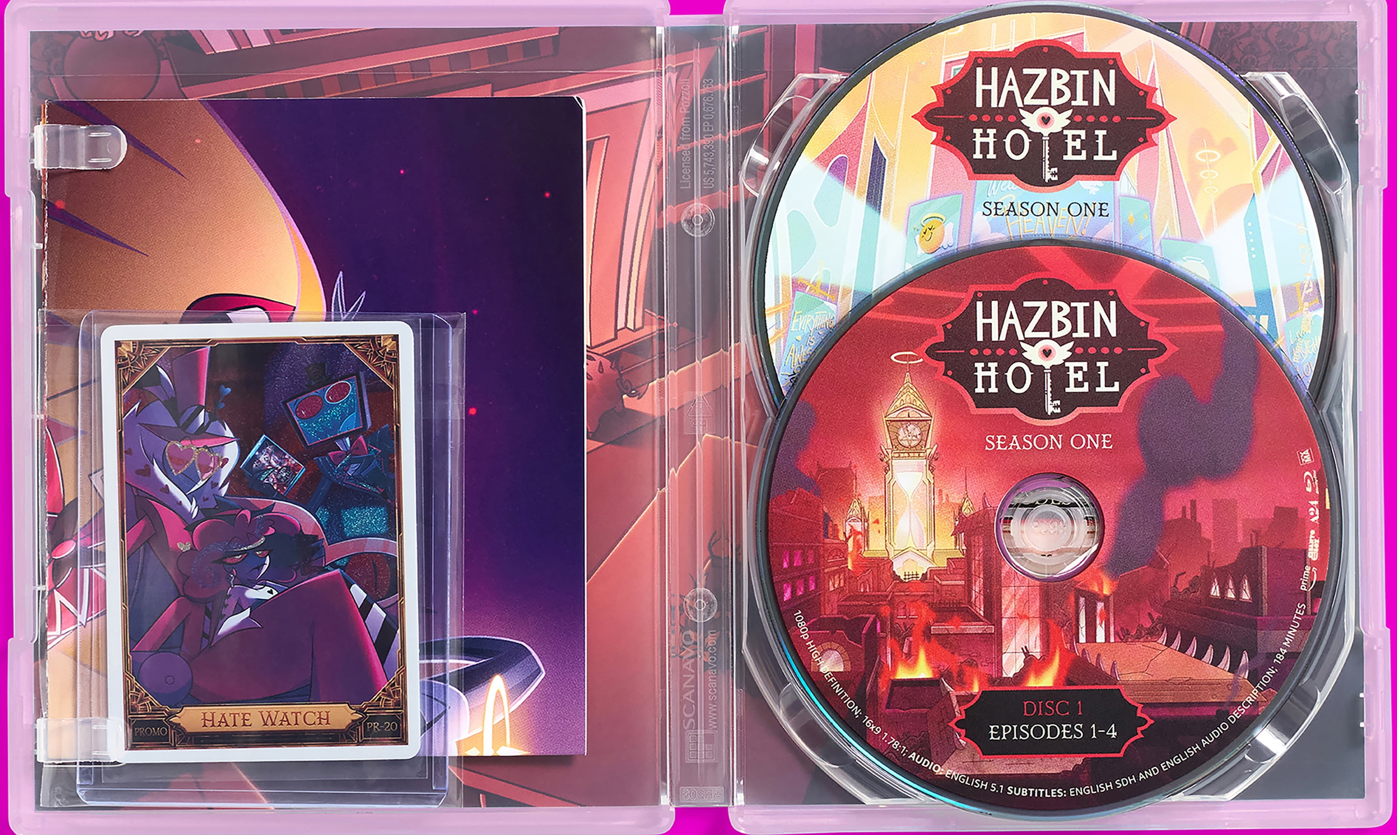 Hazbin Hotel: Season 1 (Special Edition) (Blu-ray), Comedy, A24