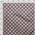 thumbnail image 2 of oneOone Georgette Viscose Navy Blue Fabric Floral Block Craft Projects Decor Fabric Printed By The Yard 42 Inch Wide, 2 of 4