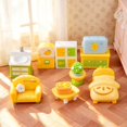 thumbnail image 4 of Miyuadkai Miniature Lemon Furniture Set, Realistic Bedroom Living Room Scene Accessories, Resin Dollhouse Decor – Green Plants, 4 of 4