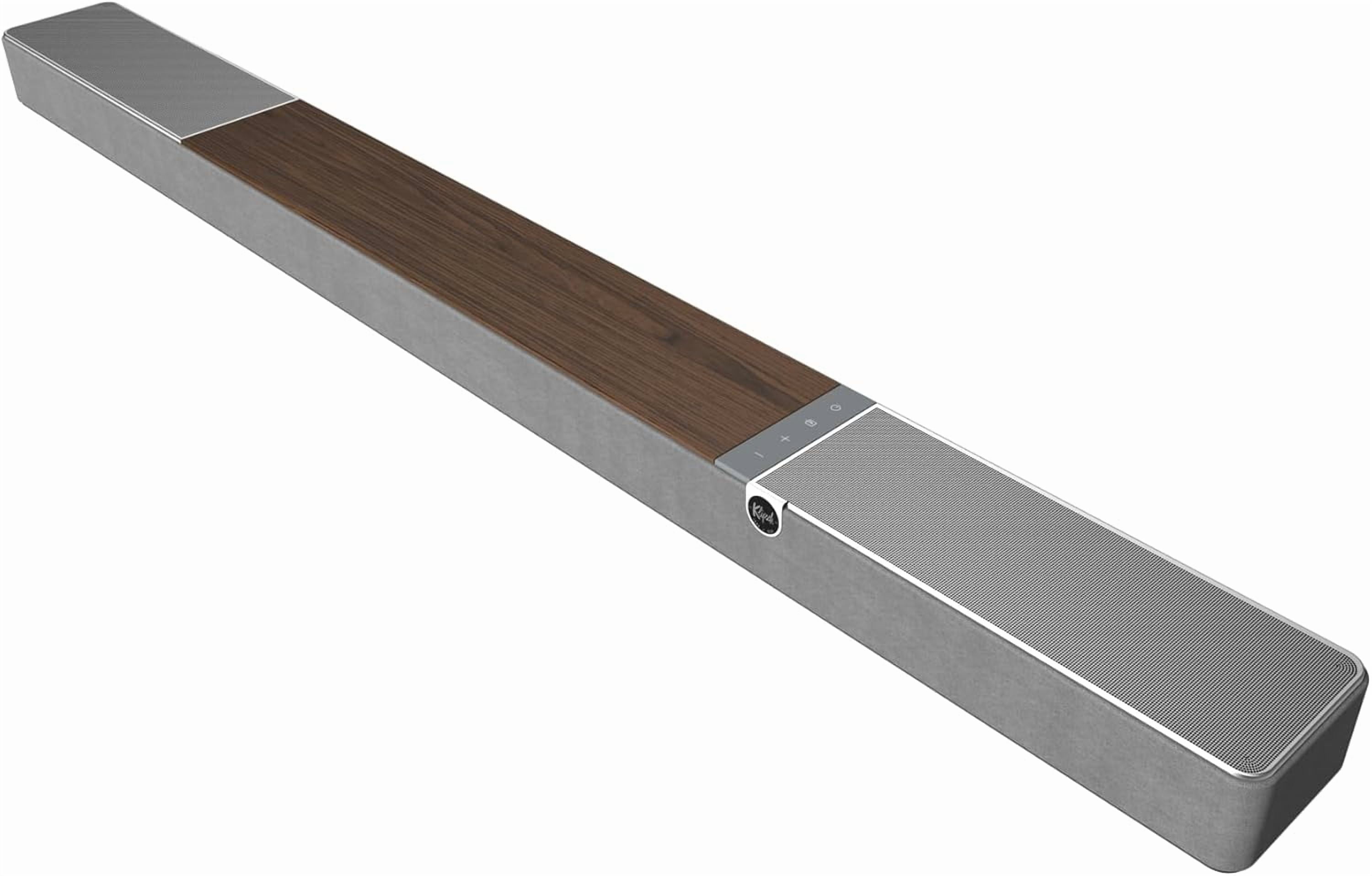 Klipsch FLEXUS-300-SOUNDBAR 5.1.2 Dolby Atmos Sound Bar Walnut with 1 Year Amber Protection Extension Plan (2025)