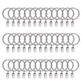 thumbnail image 1 of Clips de cortina, anillos de cortina con clips, anillo de cortinas decorativo de metal, 1 of 5