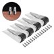 thumbnail image 1 of Moluckfu 4Ud Rodamientos Giratorios Para Puertas Corredizas De Closet En Color Plateado De, 1 of 6
