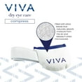 thumbnail image 2 of Viva Mask Single | On The Go Moist Heat Dry Eye Care Compress | Microwave Activated | Dry Eye Irritation Relief | Reusable, Non-allergenic, Washable | White, 2 of 6
