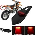 thumbnail image 2 of Motorcycle Rear Fender LED Brake Red Tail Light Lamp with Turn Signal lights for Off-road Motorcycle Motocross Dirt Bike,Mudguard LED Tail Stop Tail Brake Light, 2 of 5