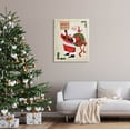 thumbnail image 2 of Stupell Industries Vintage Merry Christmas Santa Graphic Art Gallery Wrapped Canvas Print Wall Art, Design by Arrolynn Weiderhold, 2 of 7