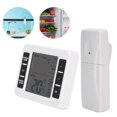 thumbnail image 4 of Alarma De Congelador, Se Puede Restablecer Manualmente El Termómetro Del Refrigerador, Fácil De Instalar Y Operar Para Mujer Para El Hogar Del Refrigerador Para Adultos ANGGREK con 1 Transmisor, 4 of 8