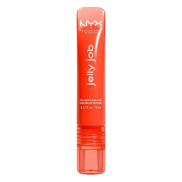 Gloss Nyx Professional Makeup Jelly Job Orange Ya Jelly de 8ml