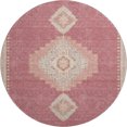thumbnail image 2 of Addison Rugs Mayfield Premium Machine Washable Traditional Oriental Blush Round Rug, 8' x 8', 2 of 5