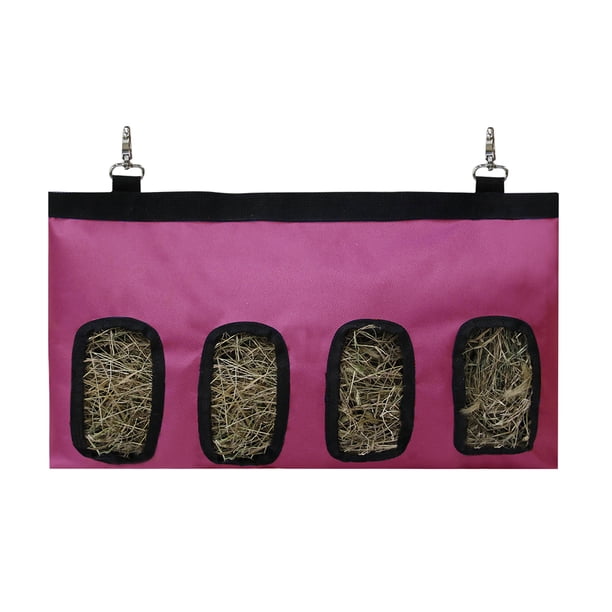 Hugtrwg Jaula para Pequeños Alimentador para Conejo Cobaya (rosa)