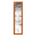 thumbnail image 2 of ArtToFrames 8" x 35" Orange Picture Frame, 8x35 inch Red Wood Poster Frame (WOM-4607), 5 Pack, 2 of 7