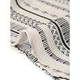 thumbnail image 5 of INSPIRE CHIC Boho Top for Women's Chiffon Smocked Batwing Dolman Sleeve Blouse XL Apricot, 5 of 6