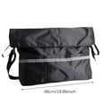 thumbnail image 2 of Bolsa De Almacenamiento Trasera Para Silla De Ruedas Bolsa Impermeable Para Silla De Ruedas Colgar En El Lateral Organizador De Almacenamiento Negro Para El Hogar Al Aire Libre Hospital Scienceny  HA017990-00, 2 of 7
