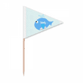 thumbnail image 1 of Cure-Dents Mode Art Déco Mer Abysmal Drapeau Triangle Toppers Cupcake, 1 of 3