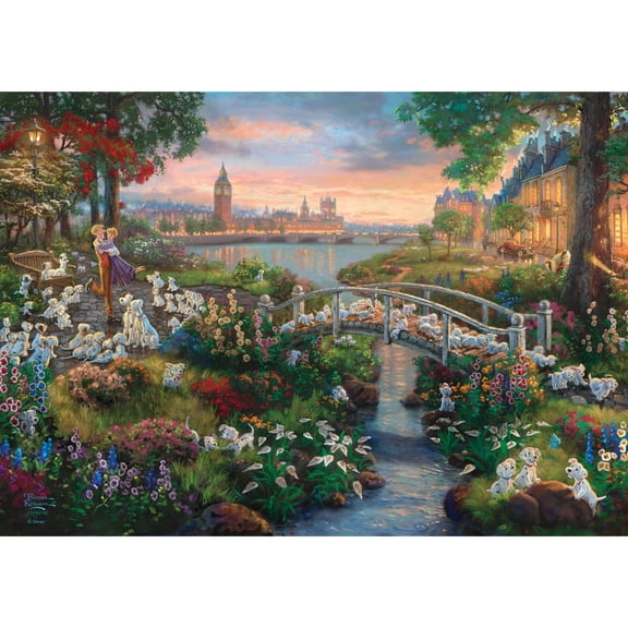 Disney (101 Dalmatians in London) MightyPrintâ„¢ Wall Art MP24171117