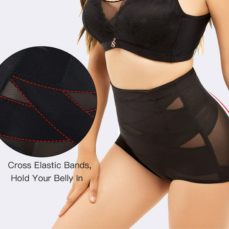 Traceless Slimming waist Restraint Body Shapewear stomach recovery corset hip  lift pants - L 
