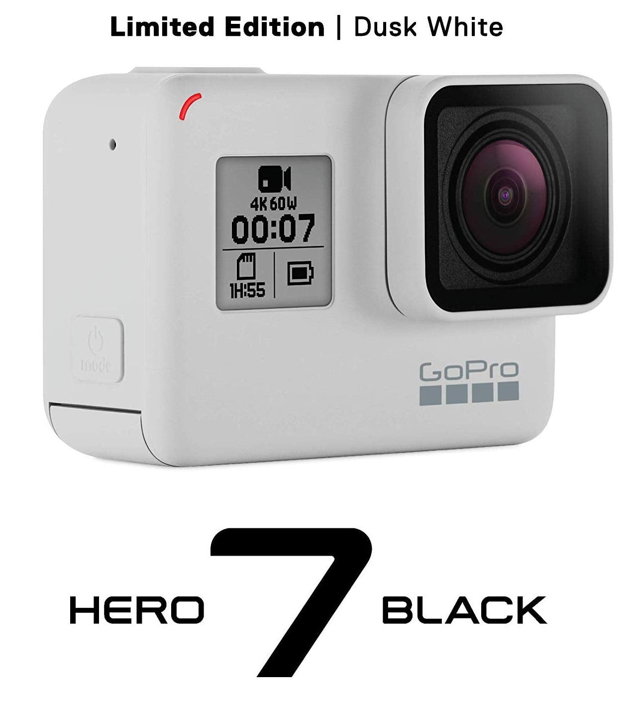 GoPro - HERO7 Black Limited Edition HD Waterproof Action Camera - Dusk White
