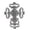 Silver, variant on Sungmor Vintage Cast Iron Cross Wall Decor,11.8" Heavy-Duty Rustic Silver Finish Wall Sculpture,Ornate Metal Art Farmhouse Home Decor
