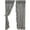 Black, variant on VHC Brands Annie Buffalo Check Cotton Farmhouse Curtains Rod Pocket Tie Back(s) Ruffling Panel Pair, Red Country