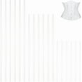 thumbnail image 2 of 72Pcs 3 Styles White PP Plastic Boning 0.2 Inch Round Corset Strips White Webbing Boning for Lingerie Bra Sewing Accessories Bridal Wedding Dress DIY Supplies 5.9~13.8 Inch, 2 of 6