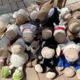 thumbnail image 4 of Venta de 25-80 cm, lindos lobos soñolientos y ovejas con pañuelo, juguete de peluche creativo, muñeco de peluche, oveja, juguete para niños, regalo de Navidad, 4 of 5