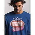 thumbnail image 2 of Officially Licensed Dubble Bubble Original Flavor Logo Men's Sweatshirt, 2 of 3