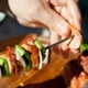 thumbnail image 4 of GOOHOCHY 20 brochetas de acero inoxidable para barbacoa (plateadas), 4 of 8