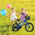 thumbnail image 6 of ICEELF 14 inch Kids Bike, Carbon Steel Frame, Dual Brakes, Adjustable Seat,Training Wheels for Boys Girls Ages 3-12, 6 of 9