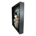 thumbnail image 4 of Till Death Do Us Part Skeleton Bride and Groom Kissing Wall Decor Picture Frame, 4 of 7