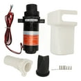 thumbnail image 2 of Yacht Toilet Electric Waste Pump - Powerful and Efficient Self Priming Sewage Pump for Boat - Durable and Reliable, Easy to Use - All Marine Grade Rust, 2 of 7