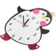 thumbnail image 2 of Household Clock Wall Hanging Clock Penguin Shaped Clock Bedroom Wall Clock, 2 of 3