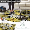 thumbnail image 5 of Farmhouse Daisy Outdoor Rug for Patio/Deck/Porch, Non-Slip Large Area Rug 4 x 6 Ft, Spring Watercolor Yellow White Floral Indoor Outdoor Rugs Washable Area Rugs, Reversible Camping Rug Carpet Runner, 5 of 8
