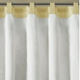 thumbnail image 4 of Madison Park Serene Embroidered Window Valance in Yellow, 50"x18", 4 of 5