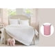 thumbnail image 5 of Cesto de ropa de almacenamiento redondo plegable grueso, algodón (rosa) Adepaton LN-1050, 5 of 5