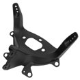 thumbnail image 3 of Soporte de carenado superior delantero soporte de montaje de faro de motocicleta de aleación de aluminio para YZF R6 2003 a 2009 negro, 3 of 5