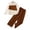 Brown, variant on ITSAME Girls 2 Piece Outfit Set Long Sleeve Collared Shirt and Pants Fall Winter Casual Clothing Set Brown Size 12
