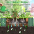 thumbnail image 5 of VIBESPARK Outdoor Metal Raised Garden Bed, Deep Root Box Planter for Vegetables, Flowers, Herbs, and Succulents, 5 of 8