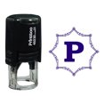 thumbnail image 1 of Printtoo Octagon Celtic Swirl Frame Alphabet P Monogram Self Inking Rubber Stamp Office Stationary, 1 of 3