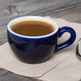 thumbnail image 1 of Tuxton B2F-0301 3 oz. Cappuccino Cup-Cobalt Eggshell - 3 Dozen, 1 of 1