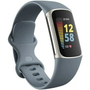 Fitbit Charge 5 Advanced Health Tracker Unisex Steel Blue Fitness Tracker, 1.04